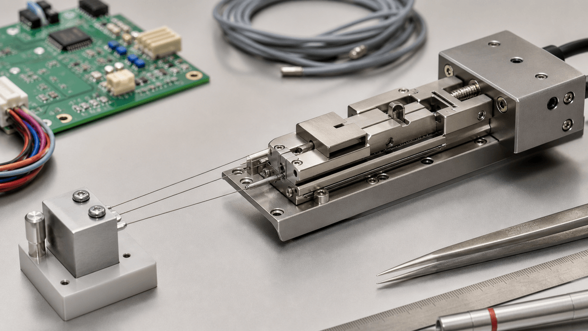 Actuator wires creating compact SMA linear motion in a prototype mechanism