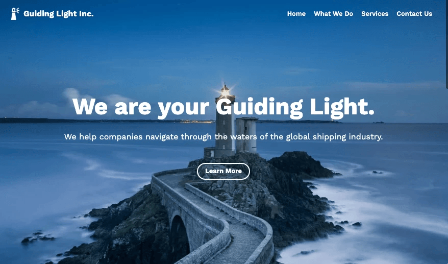 header design layout with prioritized logo and navigation