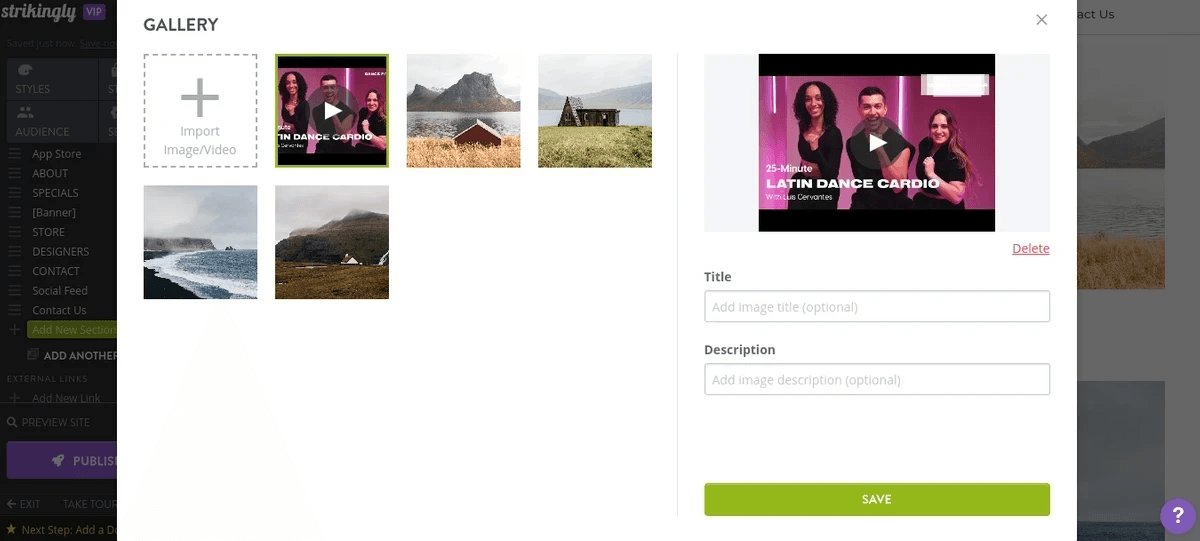 Engaging tutorial video on customer support page