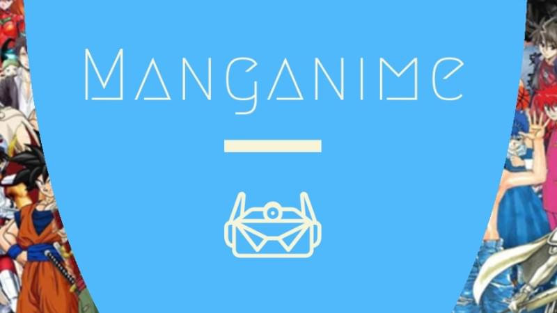 Anime and manga artwork introducing the Manganime editorial team.