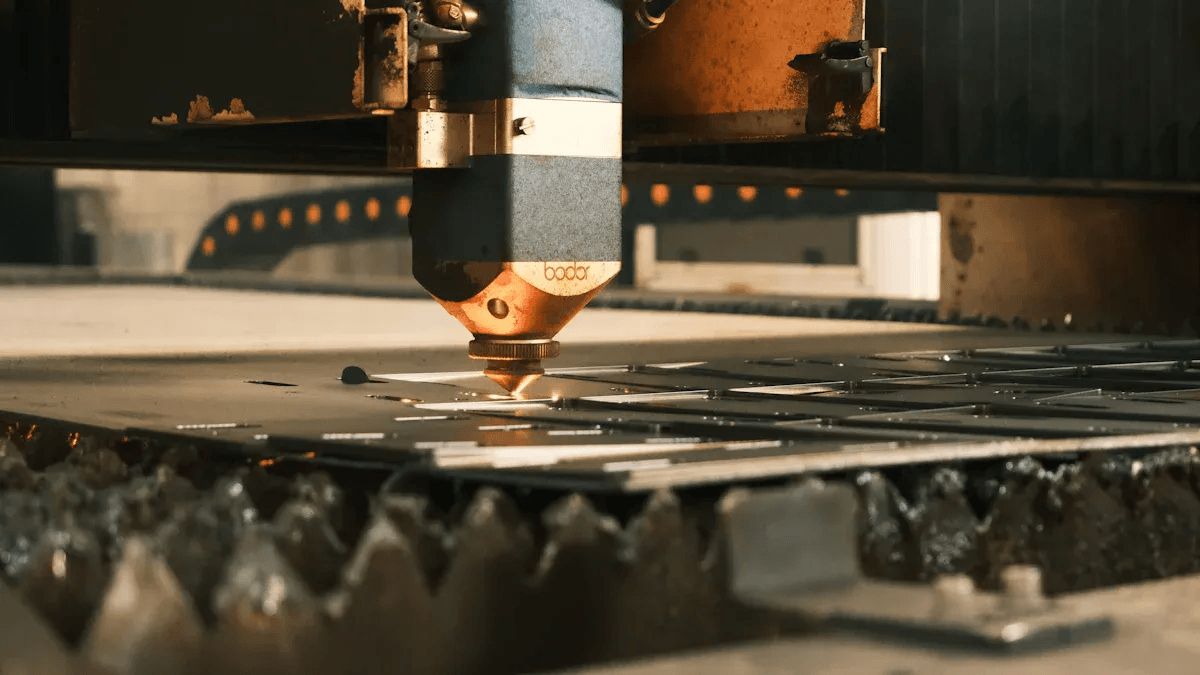 Machining nitinol tubing showcasing precision engineering.