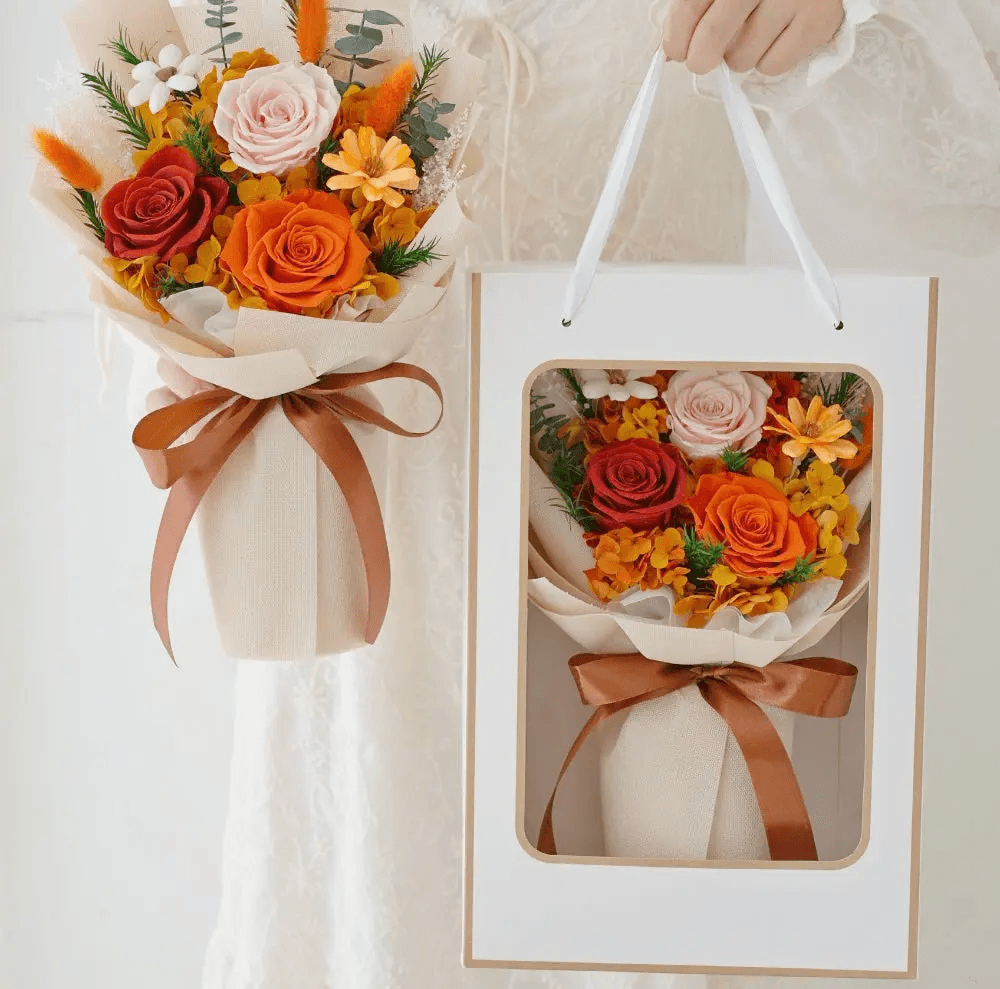 Stunning forever roses nz displayed beautifully in vase