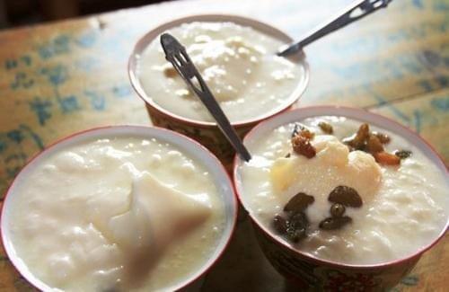 Delicious tibetan cuisine featuring yak meat and vegetables