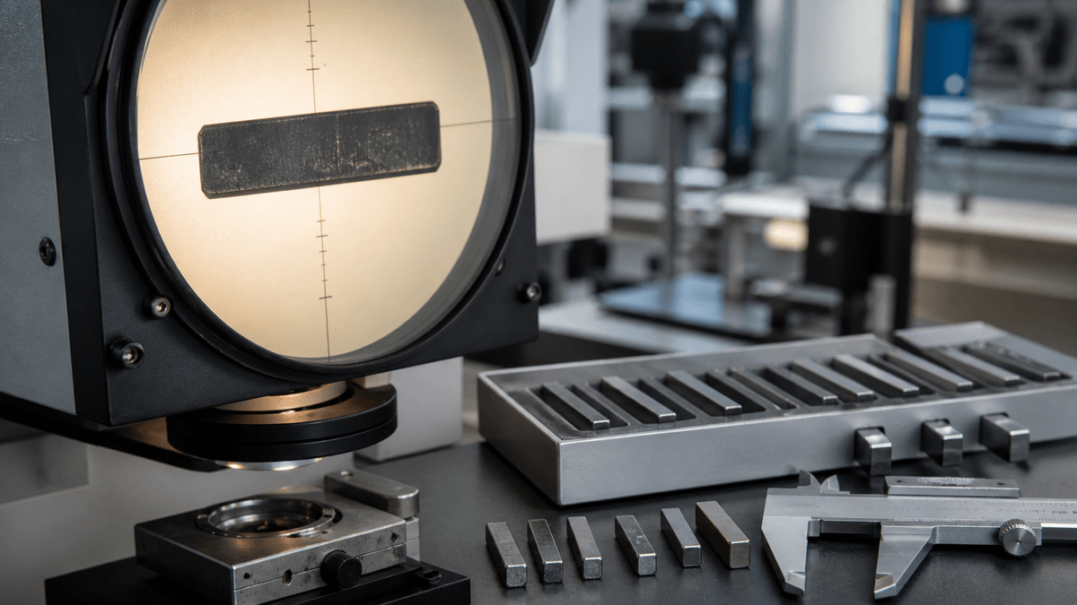  Nitinol flat wire cross-section inspection