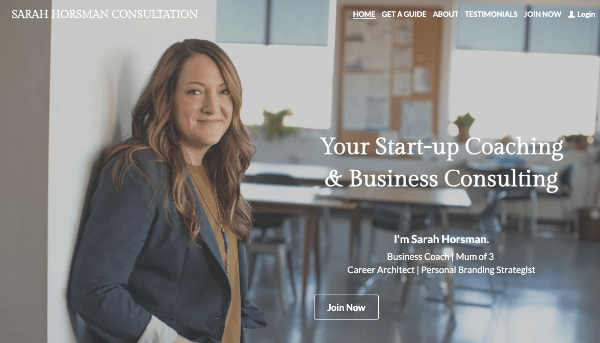 service guarantee page showcasing performance benchmarks