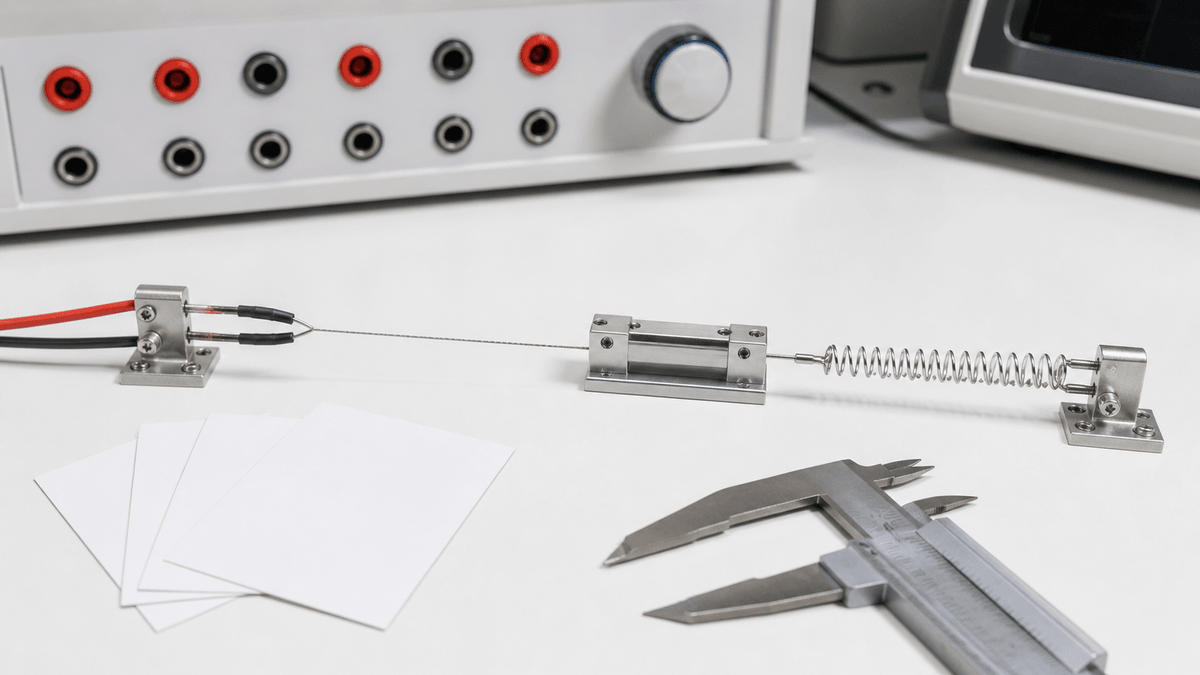 Muscle wire actuator design with heat reset and strain control