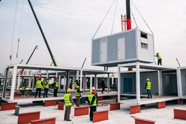 Interior moderno Clínicas Médicas Modulares