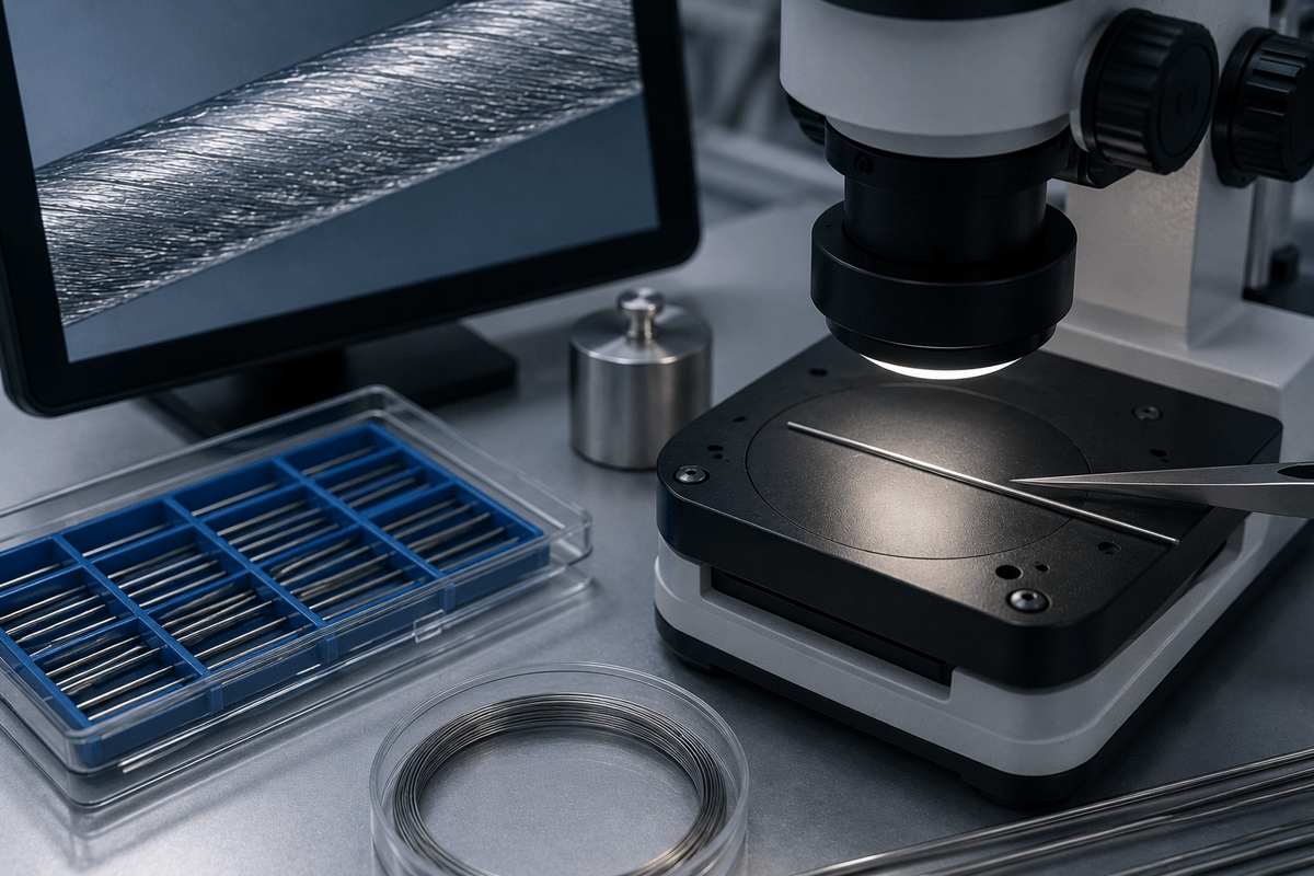 Medical nitinol surface evaluation for corrosion and nickel release risk