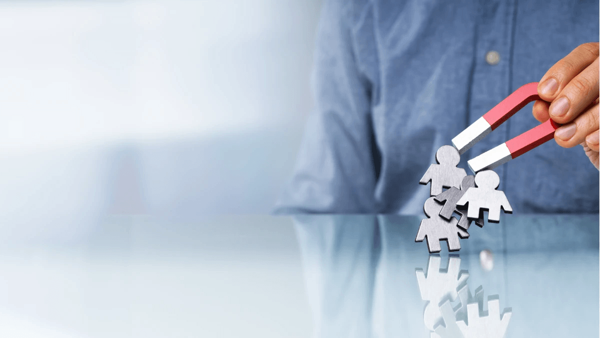 visual representation of lead nurturing sequence steps