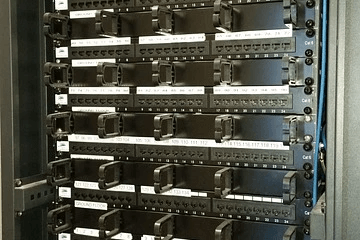 Cloud infrastructure connected to automated network services