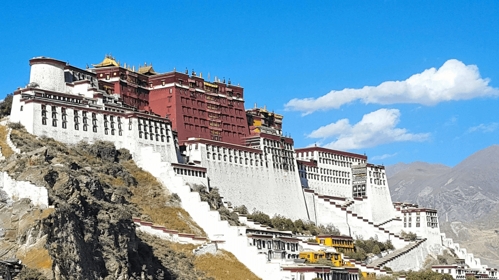 tibet travel package offering breathtaking views of Himalayas.