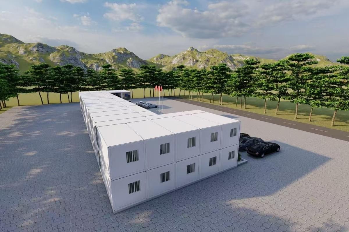 site accommodation assembly by professionals