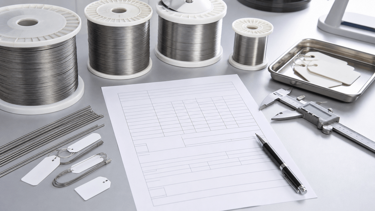 CuNiTiCr alloy name converted into Copper NiTiCr wire specification