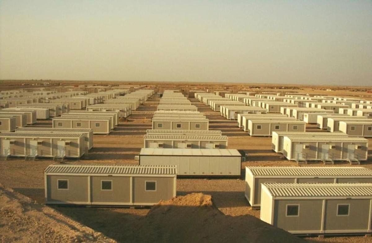 prefabricated houses showcasing modern architecture.