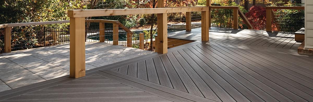 Explore innovative decking types with eco-friendly composite materials.