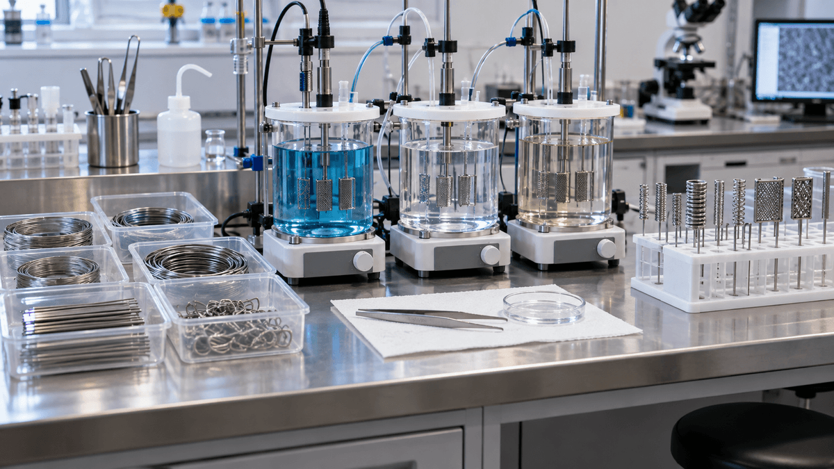 Nitinol passivation ASTM review of material process and verification requirements