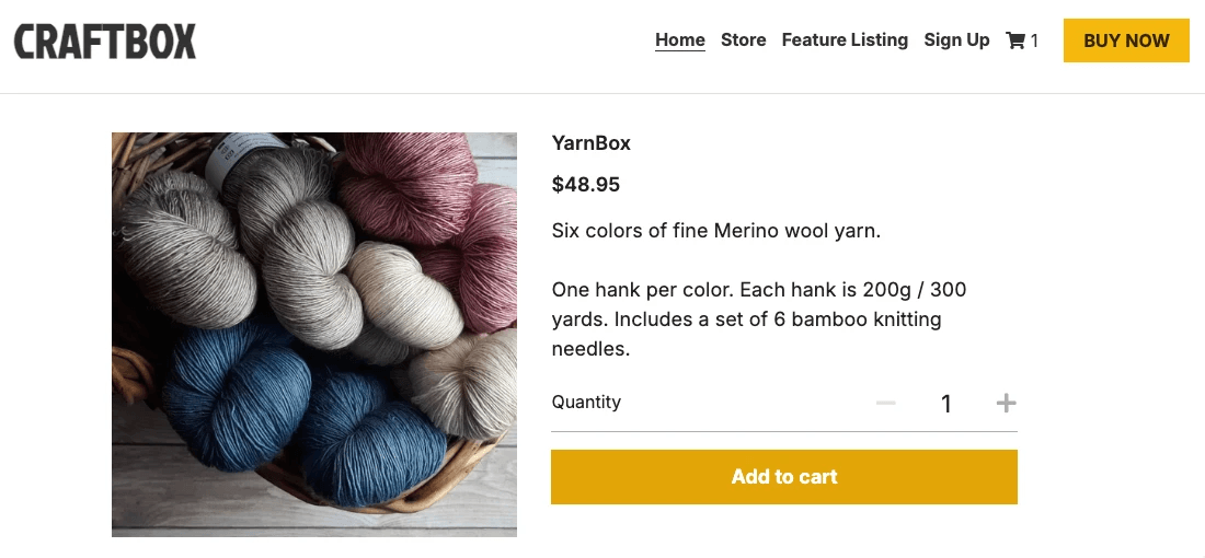 ecommerce category page optimization with clear product counts
