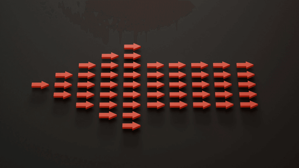 marketing conversion pathways visual representation showing customer journey