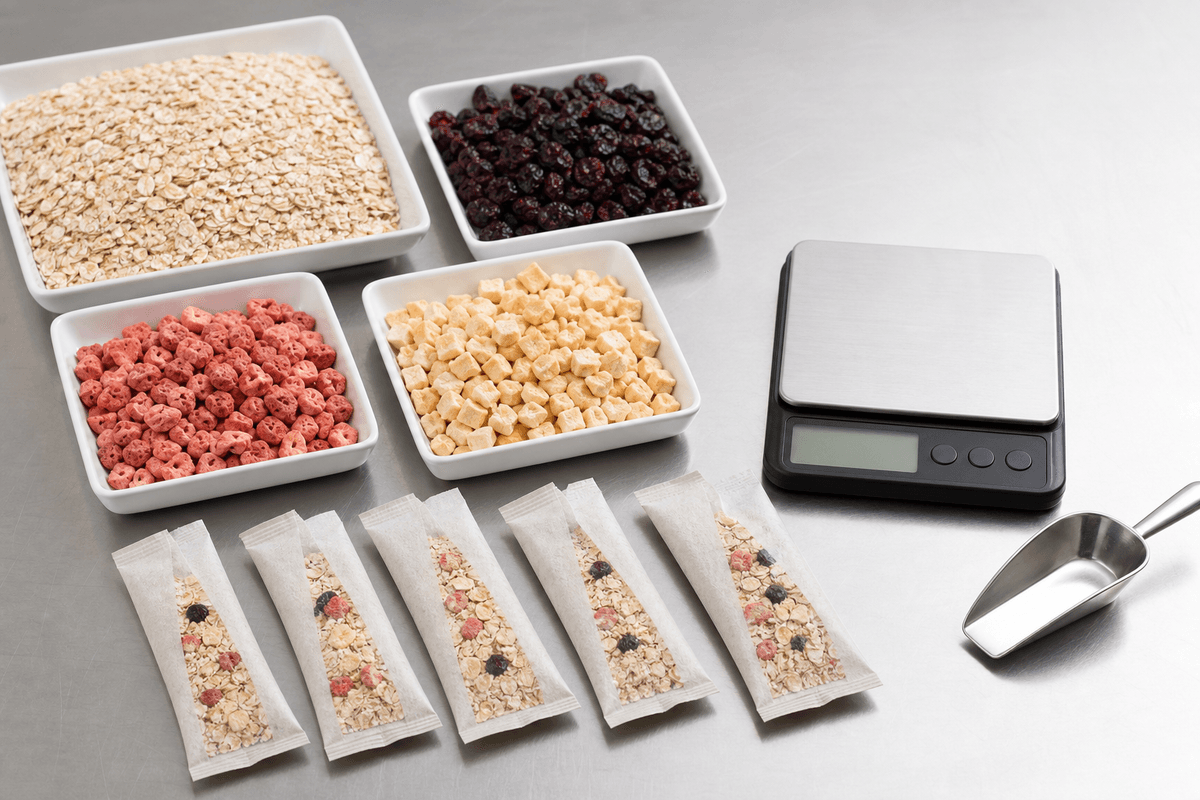  freeze-dried fruit pieces for instant oatmeal dry mix