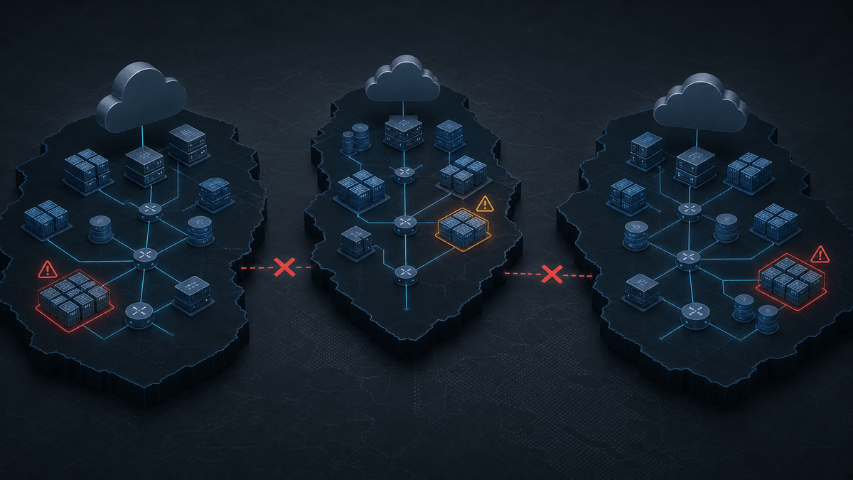 Cloud asset inventory gaps across disconnected network management systems