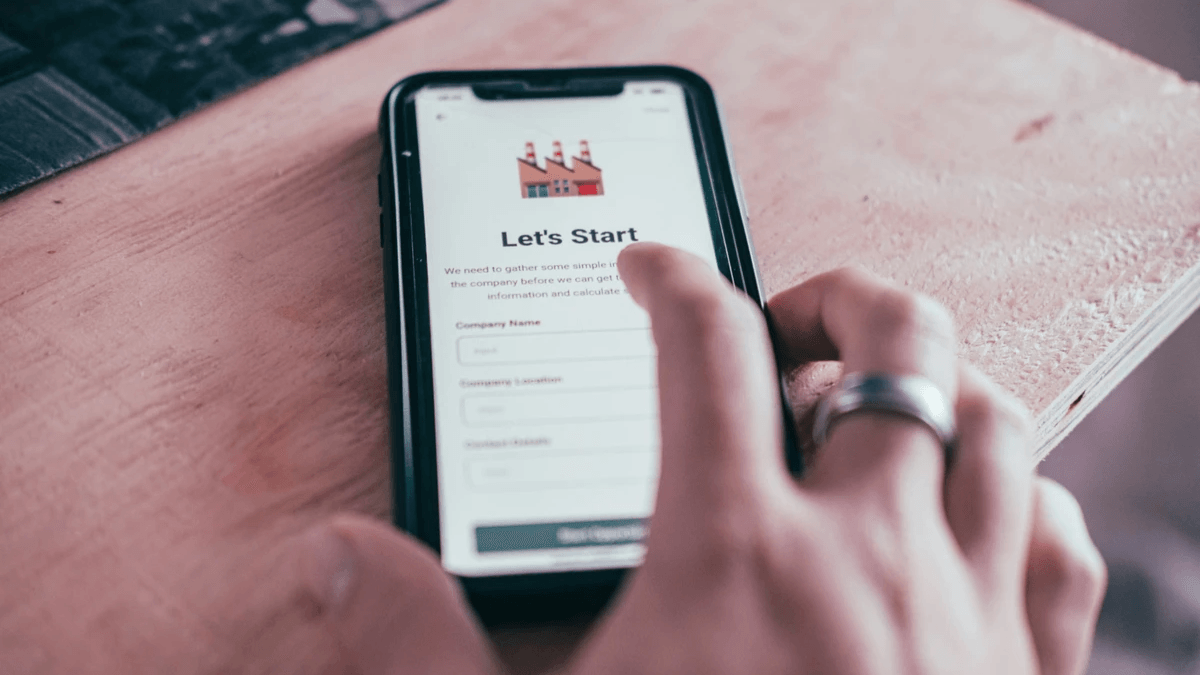 Visual representation of effective website onboarding flow