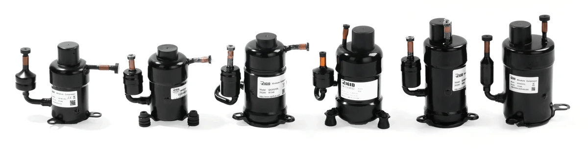 Small Rotary Compressor by RIGID Technology