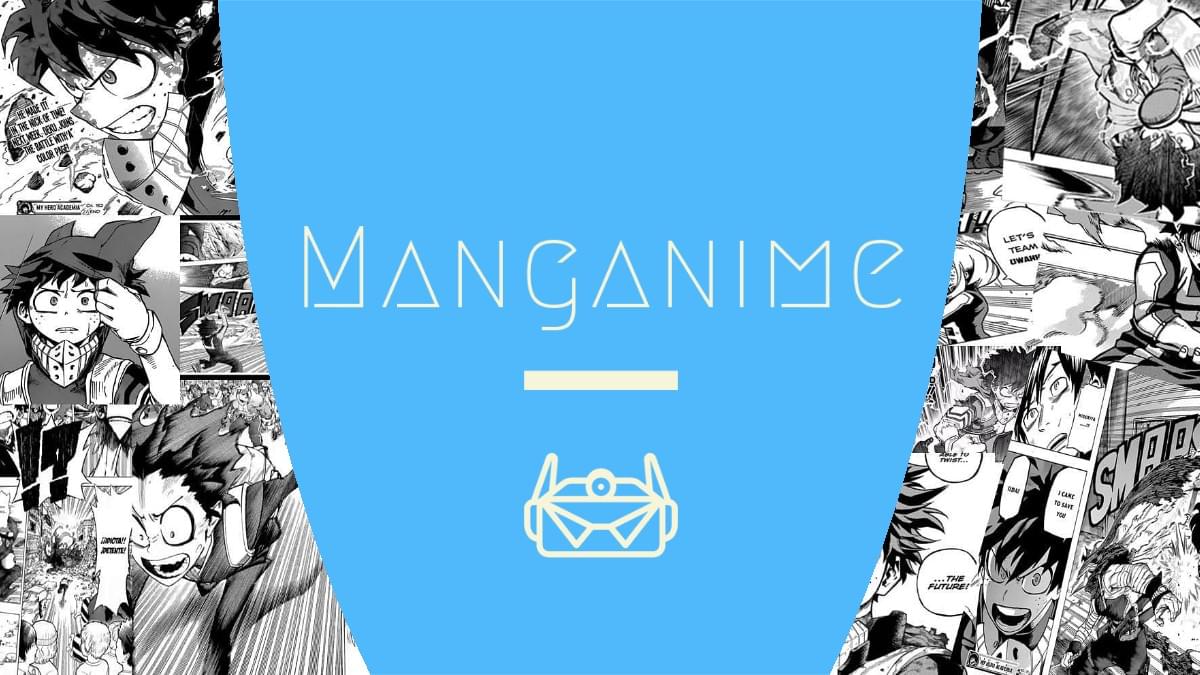 Manganime header artwork combining anime and manga imagery.
