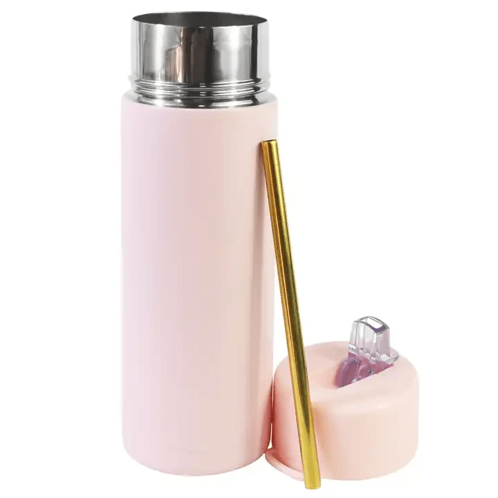 Packshine's sustainability efforts with stainless steel water bottle