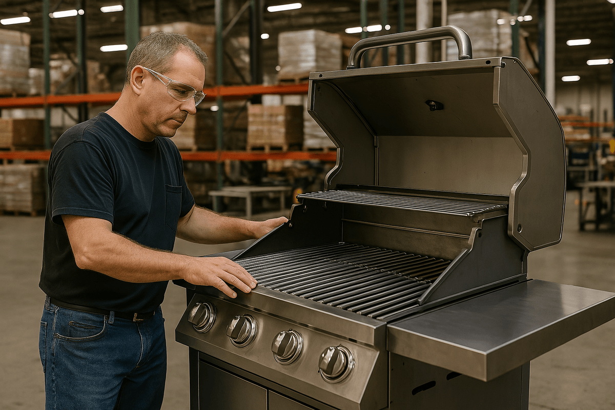 Inspection points in manufacturing ensuring product quality