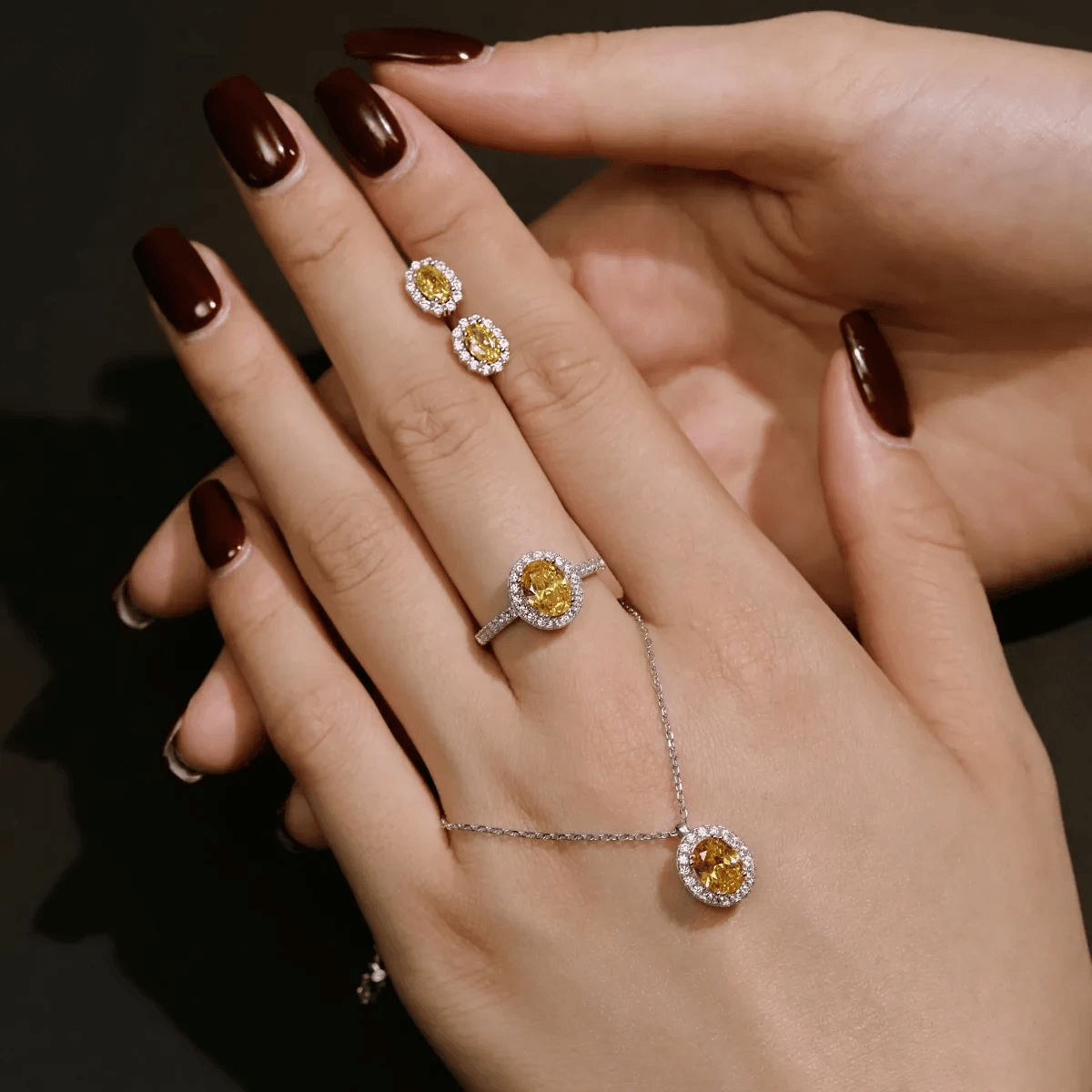 Beautiful valentines day rings for her showcased in an elegant setting.