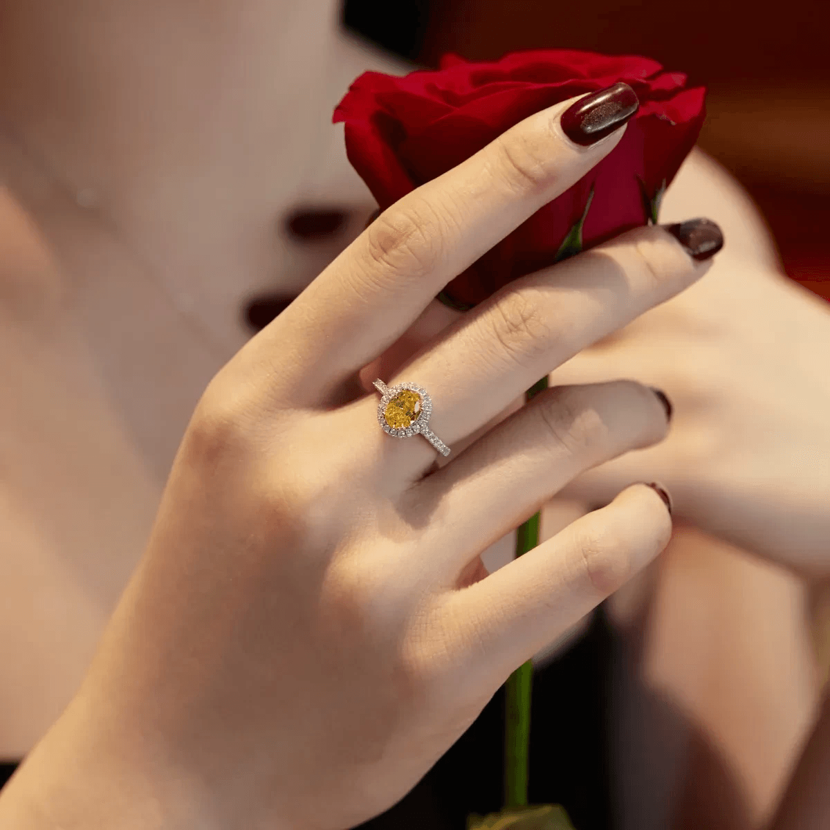 beautiful valentines day rings for her featuring personalized birthstones