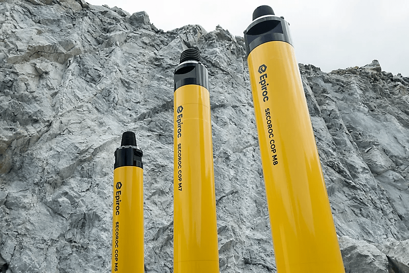 Pneumatic drill hammer used for efficient hard rock drilling Pneumatic drill hammer used for efficient hard rock drilling