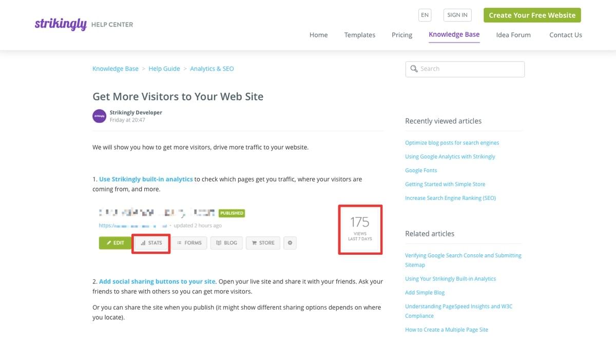  A virtual reality product website example with navigation choices