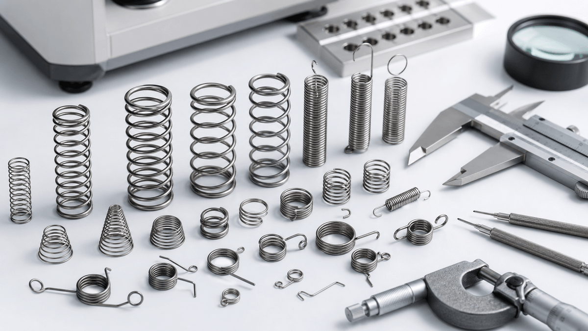 Nitinol spring selection for shape memory and superelastic use
