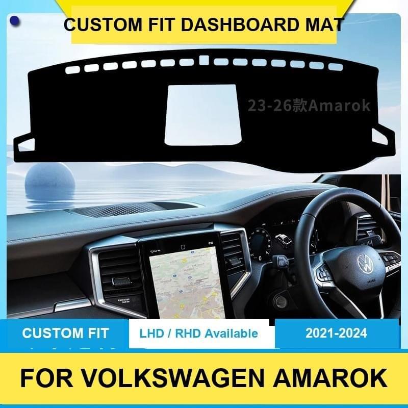 Volkswagen Amarok dashboard mat product image for pickup cabin