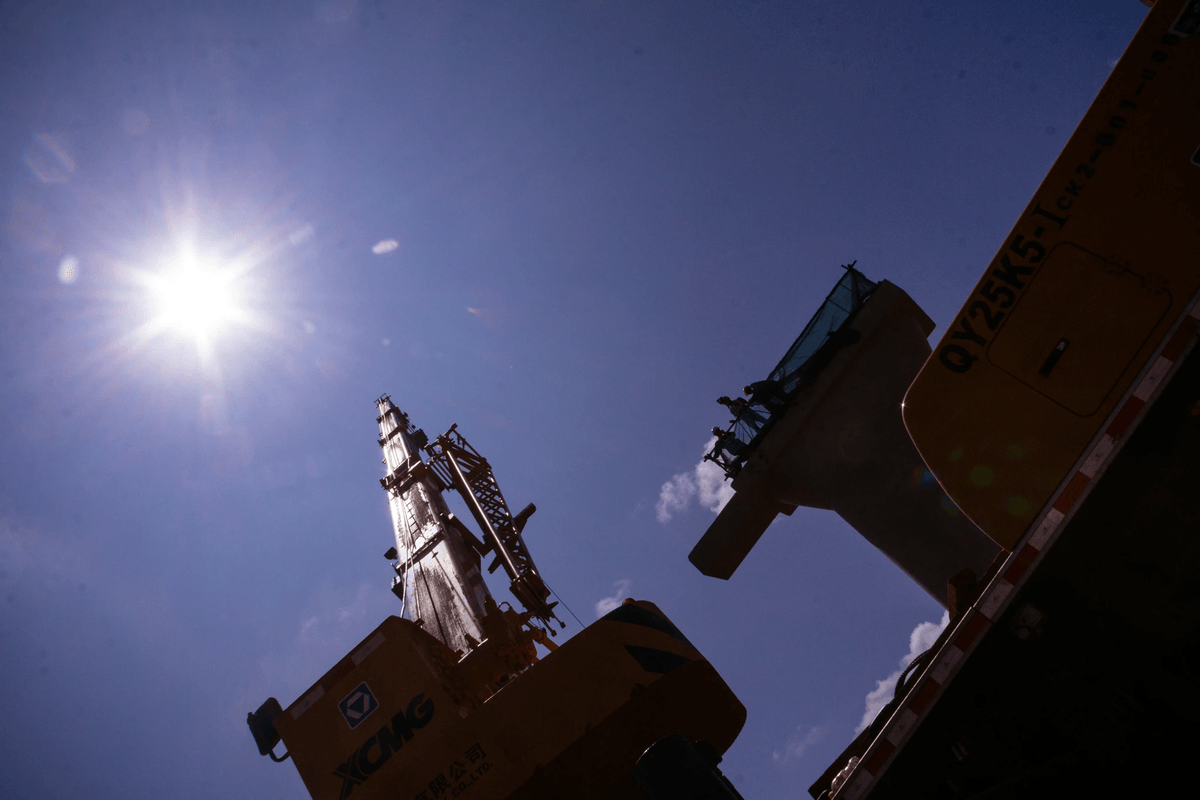 Oil Rig QC Inspection ensuring safety and compliance at oil drilling site