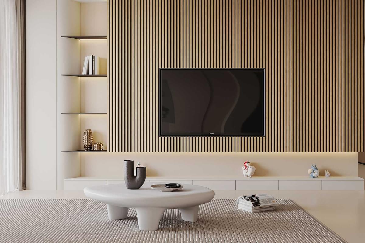 pvc fluted wall panels enhancing modern interior aesthetics