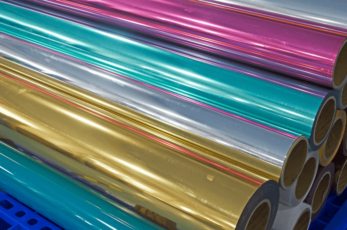 Aluminum foil inspection setup for quality control