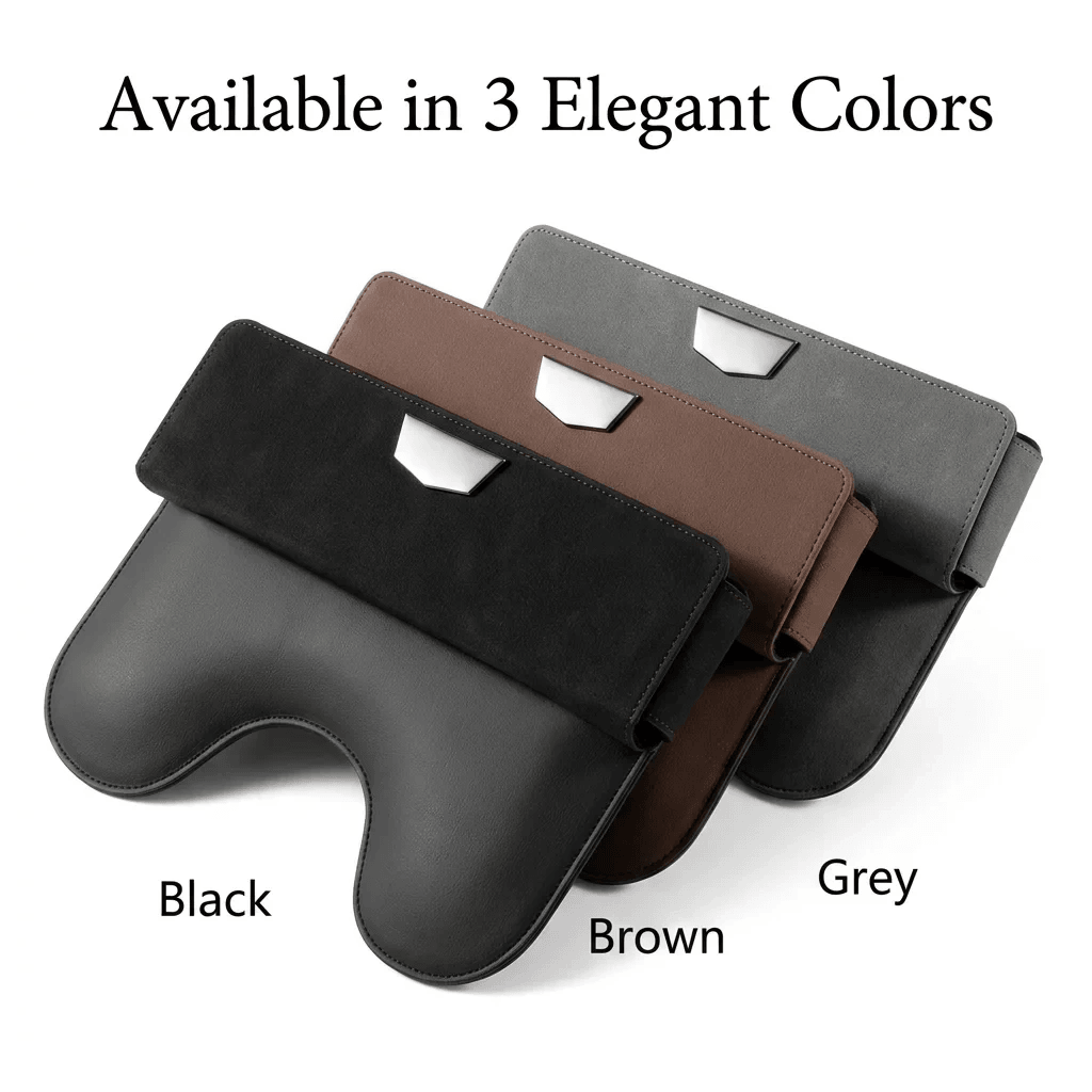 Premium leather car seat gap organizer product image