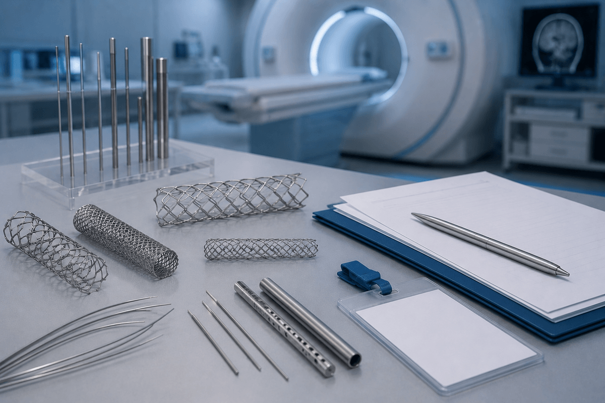 Nitinol MRI safety labeling review for finished medical device