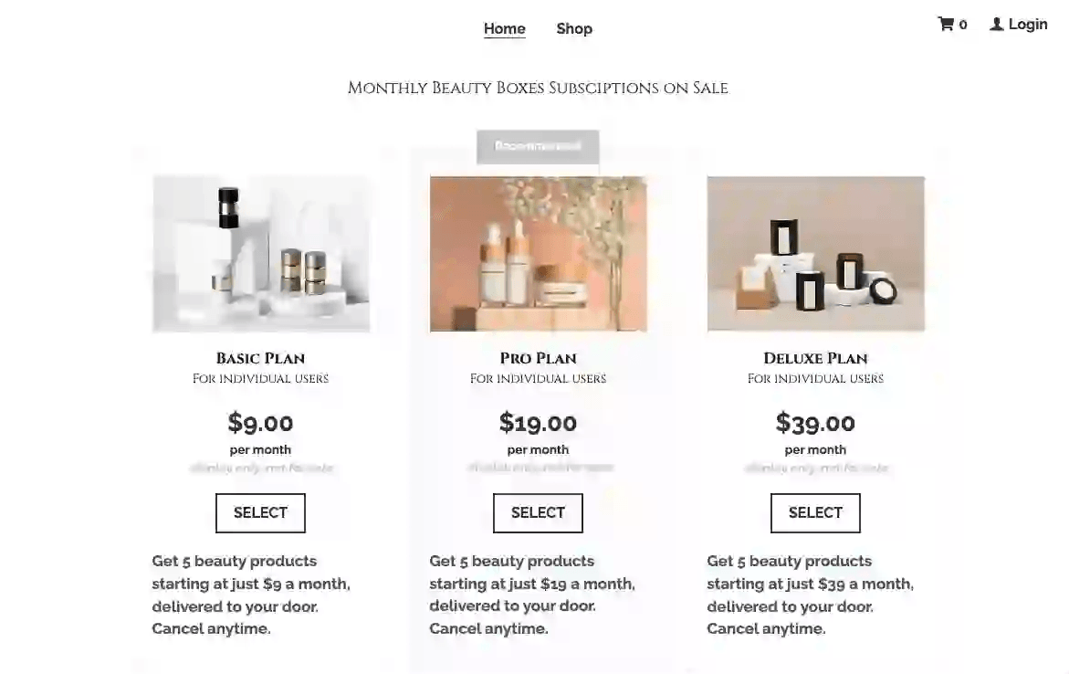 Immersive visual storytelling on a product highlight microsite