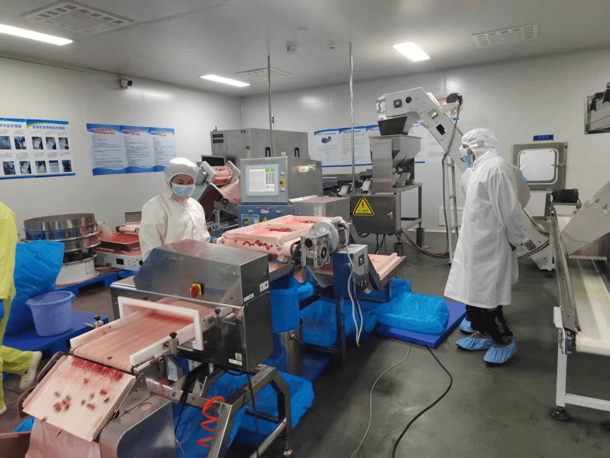 Freeze-dried food cartons prepared for international shipment