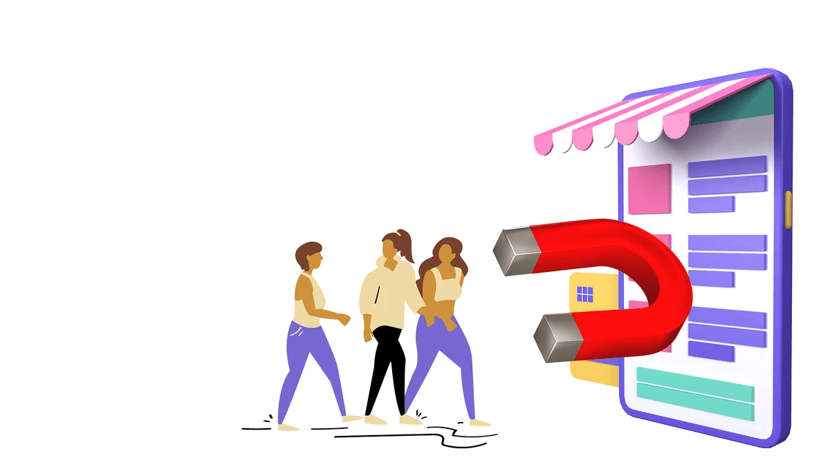 Example of a lead magnet landing page showcasing essential elements