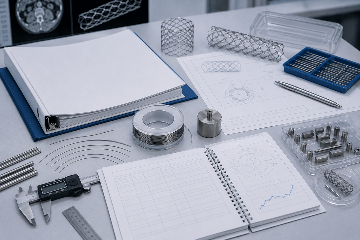 FDA nitinol guidance test plan for medical device materials