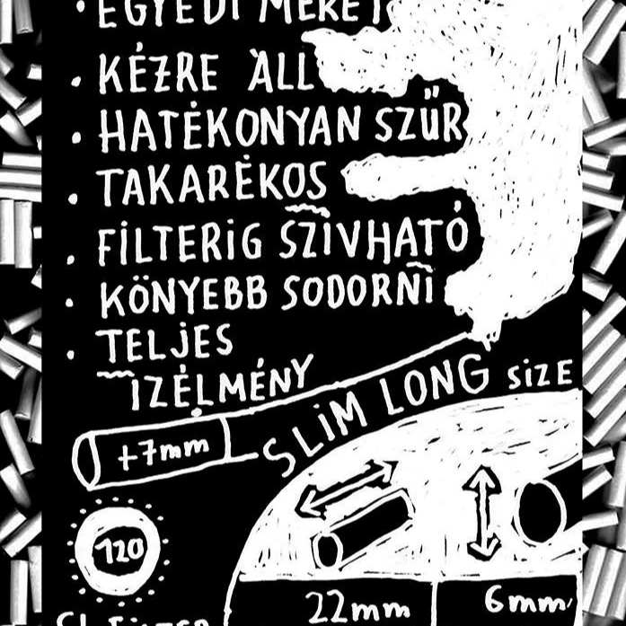 smoking papers, smoking filter sl, illustration