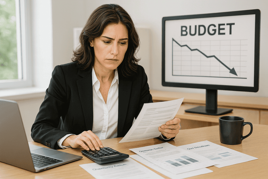 Tableau de suivi contractuel - Pilotage budgétaire