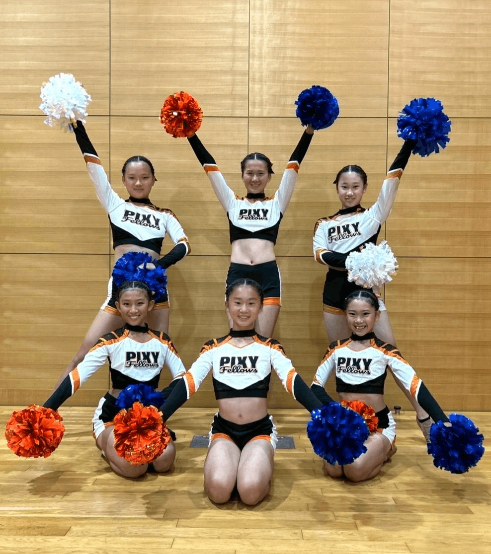 チアダンス　発表会の服（Woo⭐︎） チアダンス キッズダンス 飛鳥ダンススクール ＃12 Japan Hot