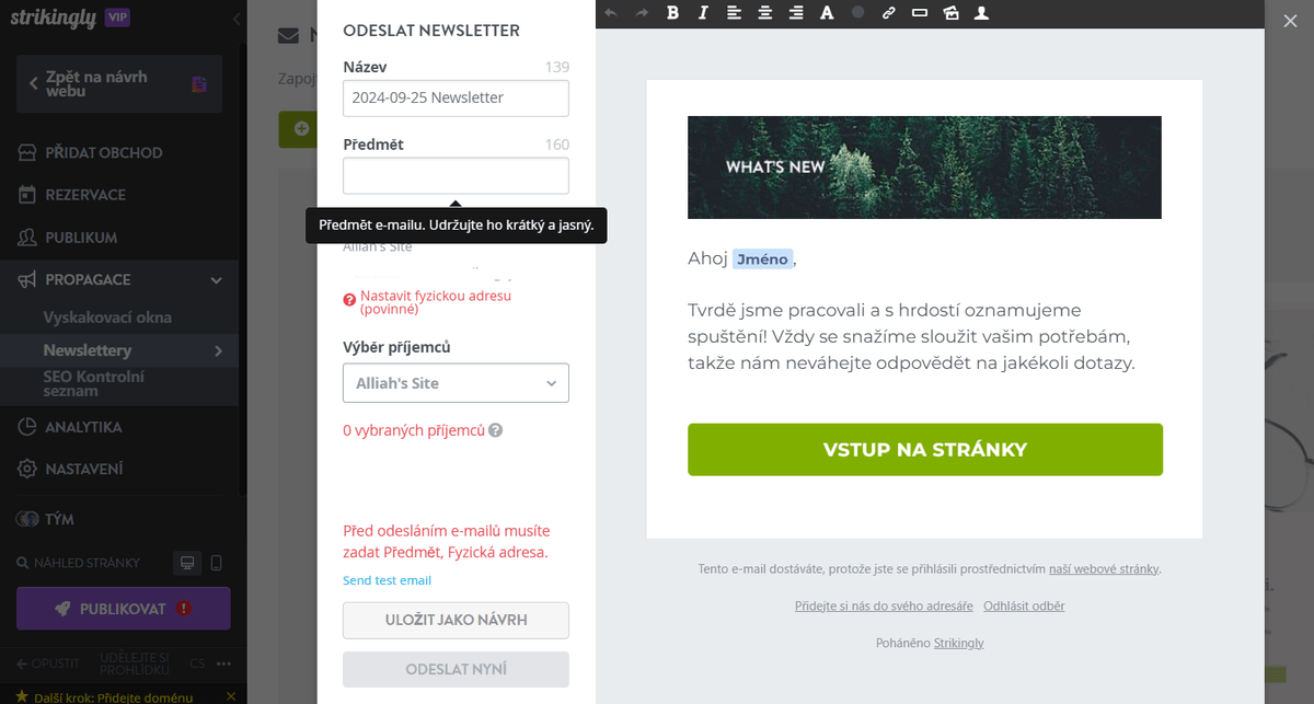 Výrazné používání funkcí e-mailového průzkumu pro zpětnou vazbu od zákazníků