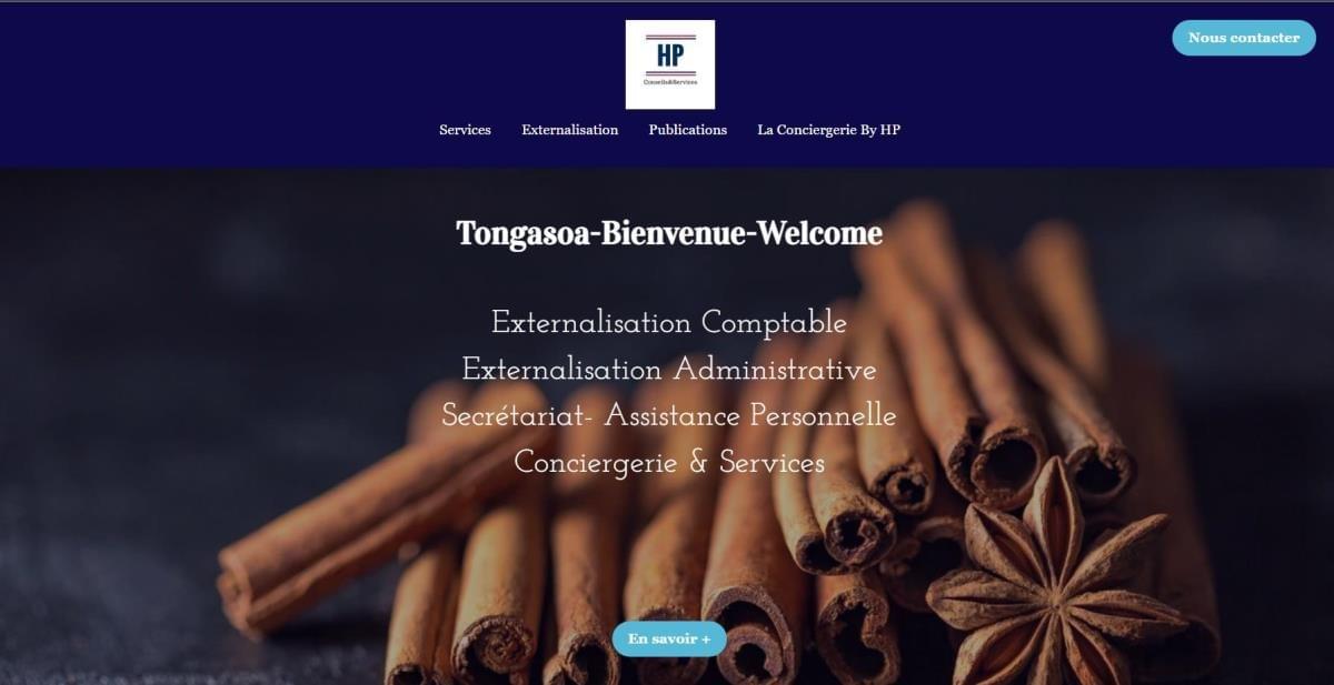 Le site Externalisation Comptabilite Administrative sur Strikingly