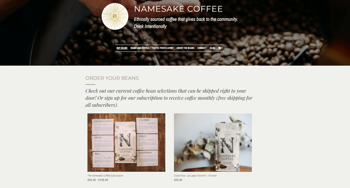 为我的企业建立网站，就像是Namesake